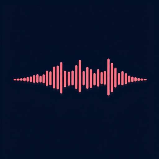 Icon, das eine Audio-Welle und Audiobearbeitungswerkzeuge zeigt.